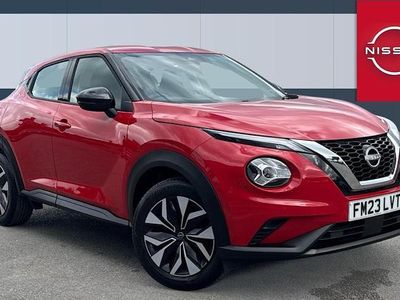 Used Nissan Juke Acenta 114 HP (83 kW) 2023 Red SUV