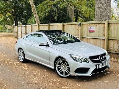Silver Used 2017 Mercedes E350 AMG line Coupe | £9,395