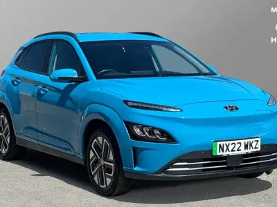 Used Hyundai Kona Premium 150 kW (204 HP) 2022 Blue SUV