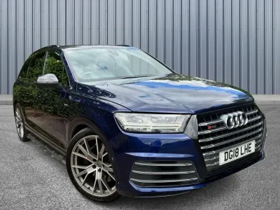 Used Audi SQ7 435 HP (319 kW) 2018 Blue SUV