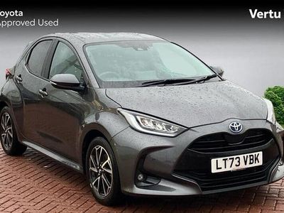 Grey Used 2023 Toyota Yaris Hybrid Design Hatchback | £17,653 (Fair price)