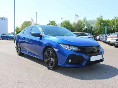 Używany Honda Civic SR 2019 Niebieski Hatchback
