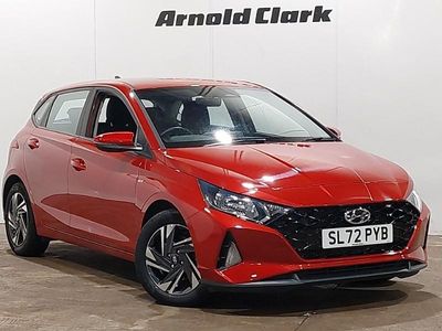Red Used 2022 Hyundai i20 SE Hatchback | £14,998 (Fair price)