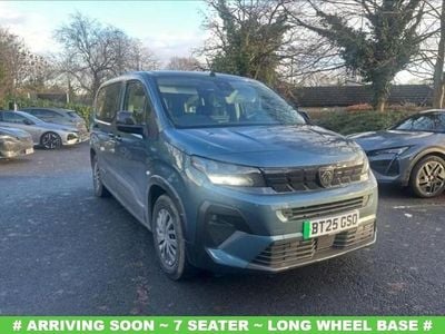 Blue New 2025 Peugeot e-Rifter Allure MPV | £22,495 (Fair price)