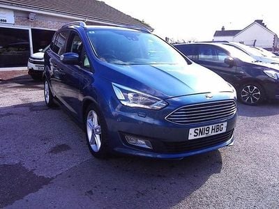 Blue Used 2019 Ford Grand C-Max Titanium X MPV | £10,995 (A bit pricey)