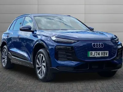 Used Audi Q6 e-tron Sport 225 kW (306 HP) 2024 Blue SUV