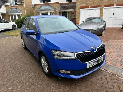 Używany Skoda Fabia SE 60 KM (44 kW) 2020 Niebieski Hatchback