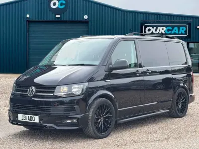 Used VW T6 Highline 2016 Black Van