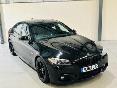 Black Used 2013 BMW 520 M Sport Sedan | £8,700 (Fair price)