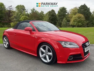 Used Audi TT S-Line 170 HP (125 kW) 2014 Red Coupe