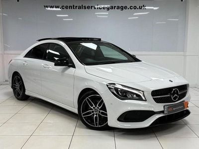 Used Mercedes CLA220 AMG line 177 HP (130 kW) 2018 White Sedan