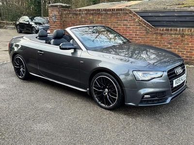 Grey Used 2015 Audi A5 Cabriolet S-Line Cabriolet | £11,995 (Fair price)