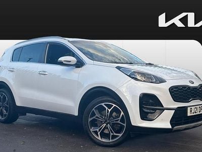 White Used 2021 Kia Sportage GT-Line SUV | £16,774 (Good price)