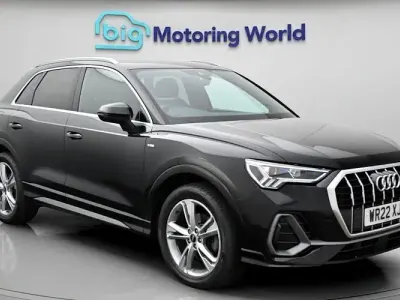 Used Audi Q3 S-Line 150 HP (110 kW) 2022 Black SUV