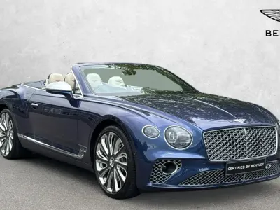 Used Bentley Continental Mulliner 2023 Blue Cabriolet