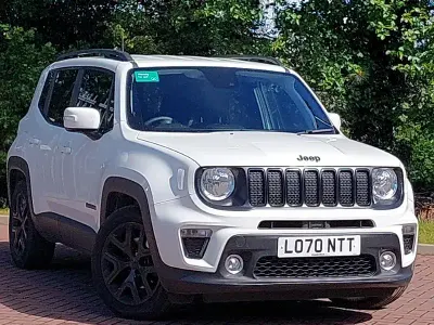 Begagnad Jeep Renegade Night Eagle 150 HK (110 kW) 2021 Vit SUV