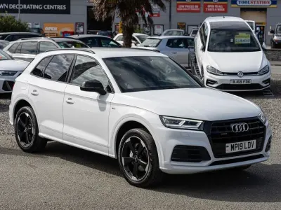 Used Audi Q5 Black Edition 2019 White SUV