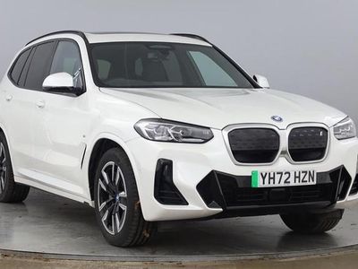 White Used 2022 BMW iX3 M Sport SUV | £29,500 (Fair price)