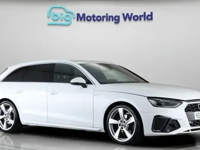 Used Audi A4 S-Line 150 HP (110 kW) 2023 White Estate