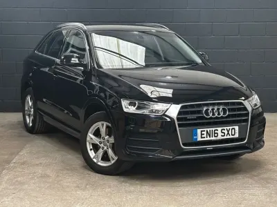 Used Audi Q3 Design 150 HP (110 kW) 2016 Black SUV