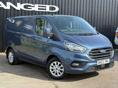 Used Ford Transit Custom Limited 130 HP (95 kW) 2022 Blue Van