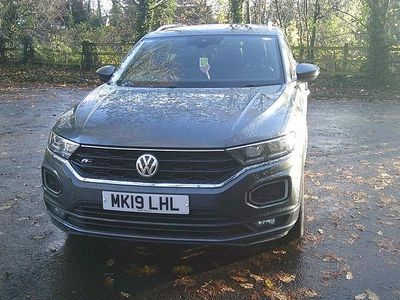 Grey Used 2019 VW T-Roc R-line SUV | £12,995 (Fair price)