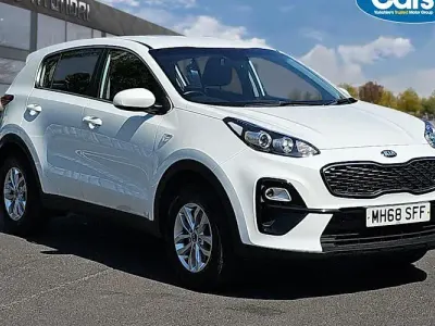 Used Kia Sportage 132 HP (97 kW) 2019 White SUV