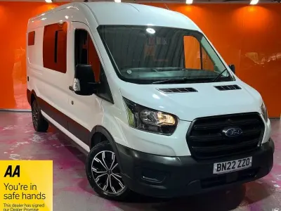 Used Ford Transit 130 HP (95 kW) 2022 White Van
