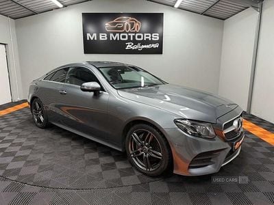 Grey Used 2019 Mercedes E220 AMG line Coupe | £16,995 (Fair price)