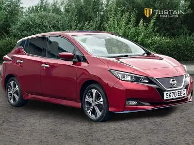 Gebraucht Nissan Leaf N-TEC 160 kW (218 PS) 2020 Rot Kleinwagen