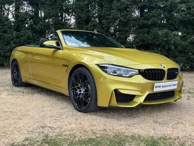 Used BMW M4 Cabriolet Competition Edition 2019 Yellow Cabriolet