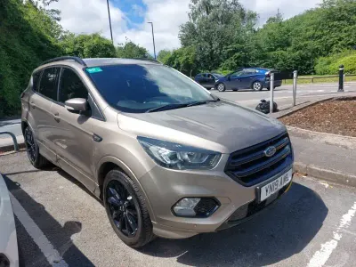 Used Ford Kuga ST-Line 120 HP (88 kW) 2019 Silver SUV