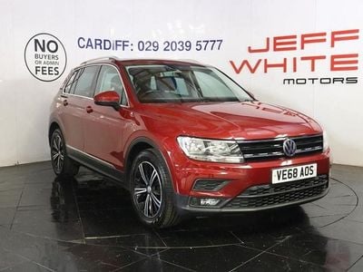 Used VW Tiguan SE 150 HP (110 kW) 2018 Red SUV
