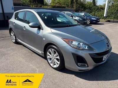 Begagnad Mazda 3 105 HK (77 kW) 2010 Silver Halvkombi