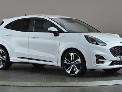 White Used 2021 Ford Puma ST-Line Hatchback | £14,298 (Fair price)