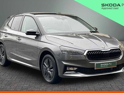 Used Skoda Fabia Colour Edition 85 HP (62 kW) 2025 Graphite grey metallic black magic pearl effect Hatchback