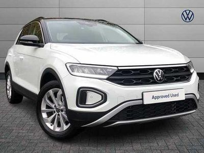 White Used 2025 VW T-Roc Match SUV | £22,591 (Fair price)