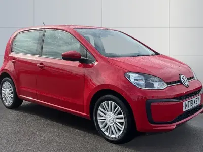 Used VW up! move up! 60 HP (44 kW) 2018 Red Hatchback
