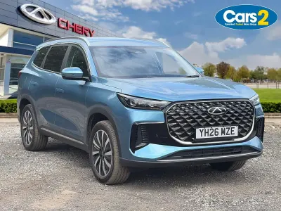 New Chery Tiggo 8 326 HP (239 kW) 2026 Blue SUV