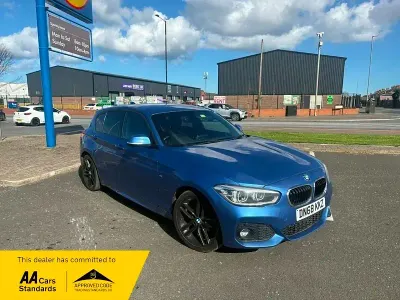 Used BMW 118 M Sport 2018 Blue Hatchback