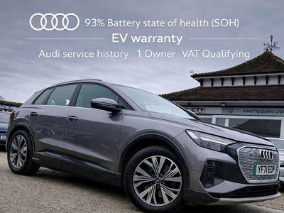 Used Audi Q4 e-tron Sport 150 kW (204 HP) 2021 Grey SUV