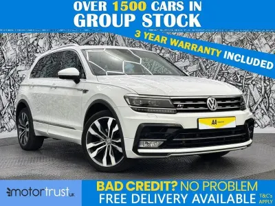 Used VW Tiguan R-line 150 HP (110 kW) 2016 White SUV