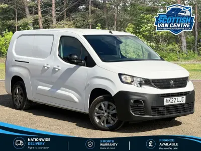 Used Peugeot Partner Premium 131 HP (96 kW) 2022 White MPV