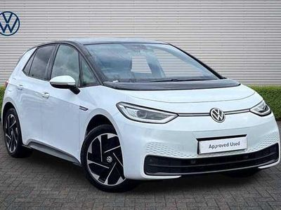 Used VW ID.3 Pro Performance 150 kW (204 HP) 2021 Manganese grey with black roof Hatchback