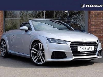 Used Audi TT Roadster S-Line 230 HP (169 kW) 2016 Silver Cabriolet