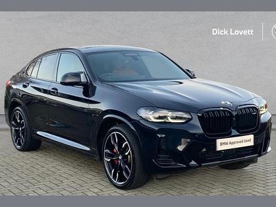 Black Used 2023 BMW X4 M Sport SUV | £48,555 (Fair price)