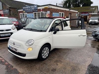 White Used 2014 Fiat 500C Pop Cabriolet | £3,999 (Fair price)