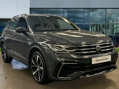 Used VW Tiguan R-line 150 HP (110 kW) 2023 Dolphin grey metallic SUV
