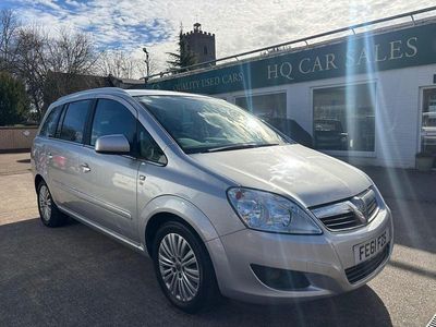 Used Vauxhall Zafira Excite 115 HP (84 kW) 2011 Silver MPV