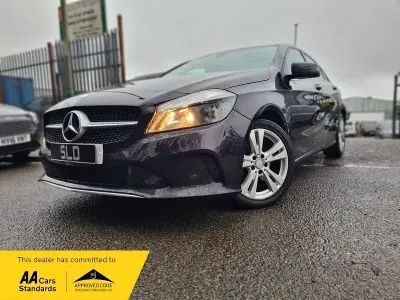 Used Mercedes A200 136 HP (100 kW) 2015 Purple Hatchback